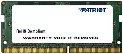  Зображення Модуль пам`яті SO-DIMM 4GB/2400 DDR4 Patriot Signature (PSD44G240082S) 